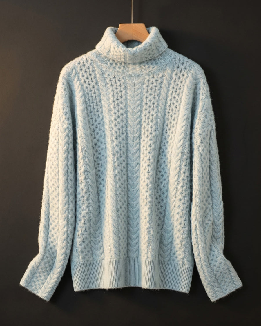 Aurora Knit Turtleneck Sweater