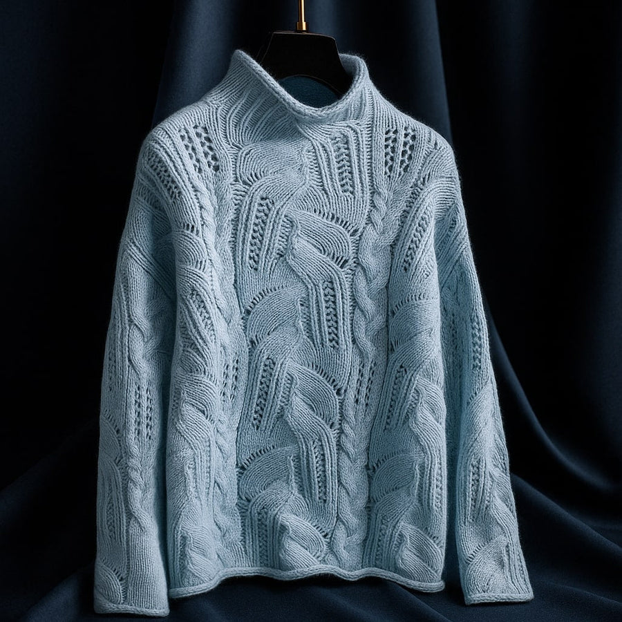 Lyra Wool Cable Sweater