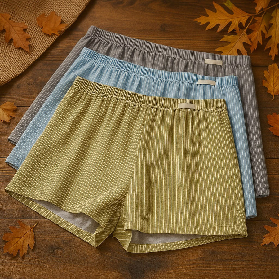 Mateo Cotton Boxer Shorts