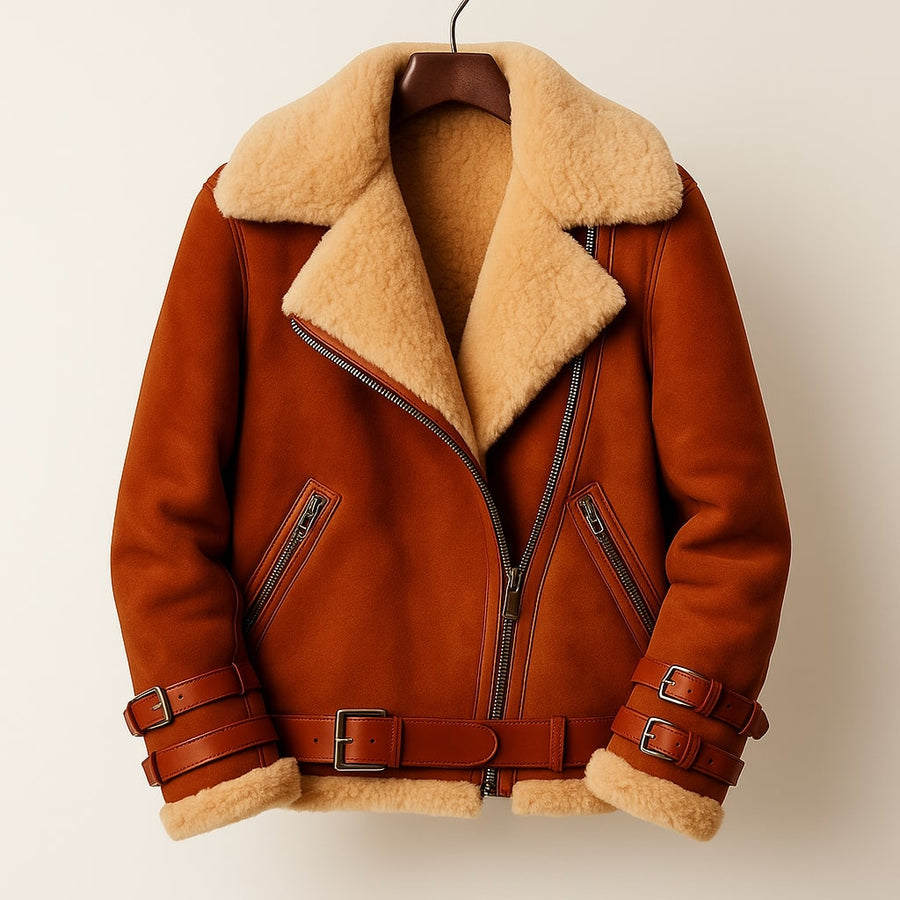 Giulia Shearling Leather Jacket