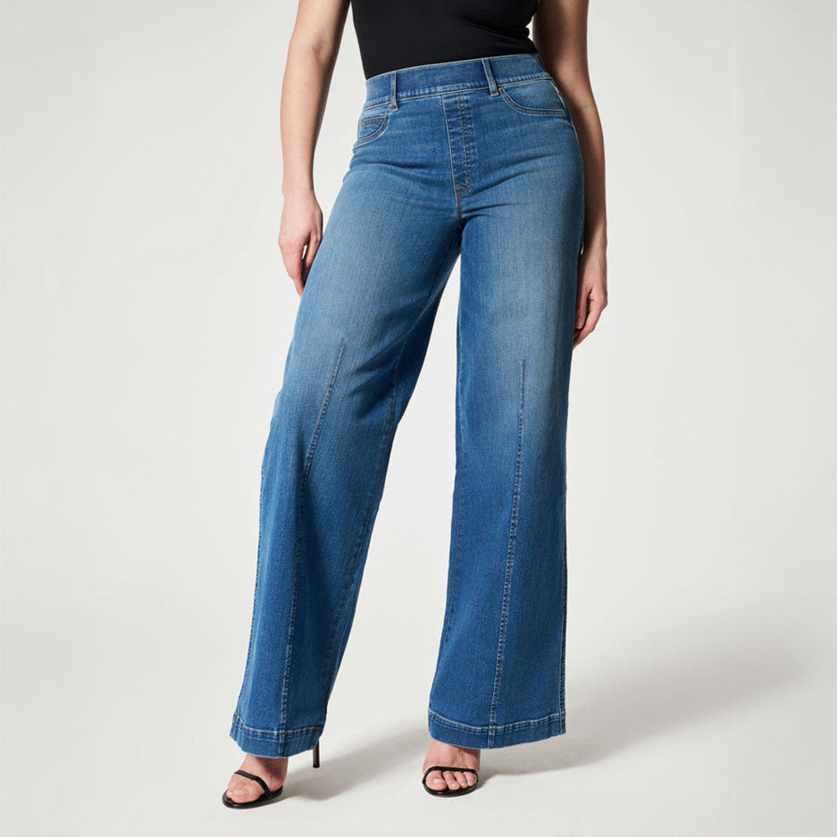 Elisa High-Waist Wide-Leg Jeans