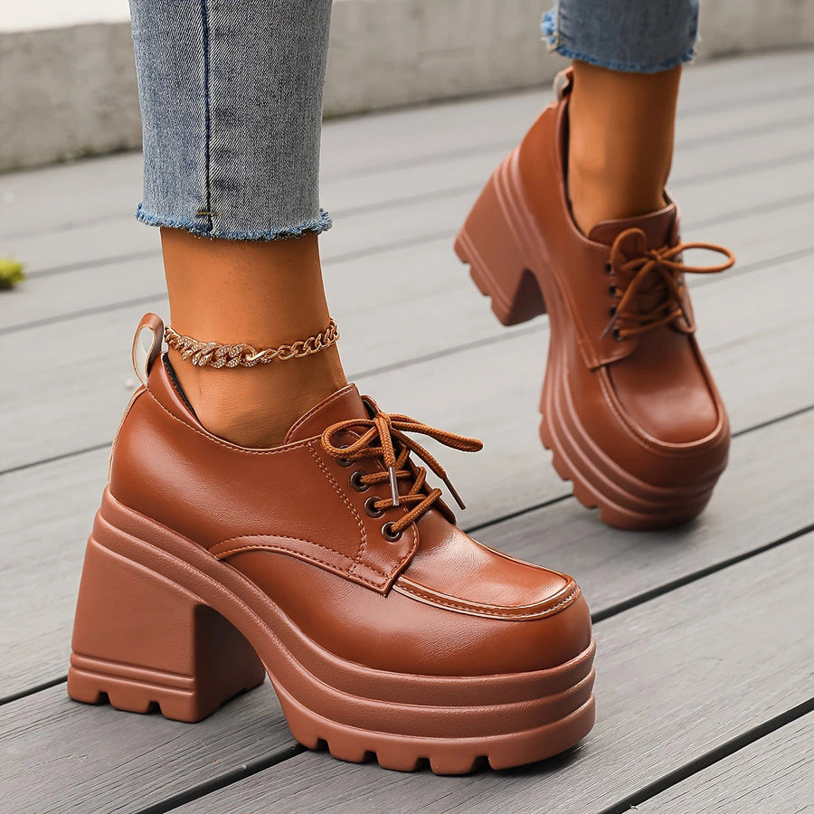 Valeria Platform Heel Boots
