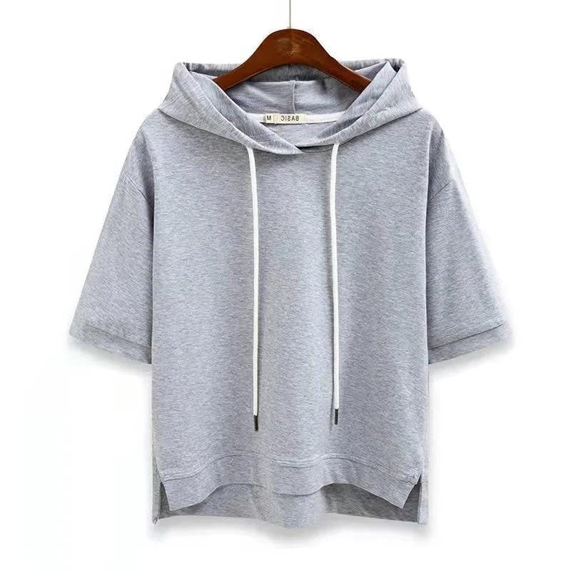 Elena Short Sleeve Hoodie