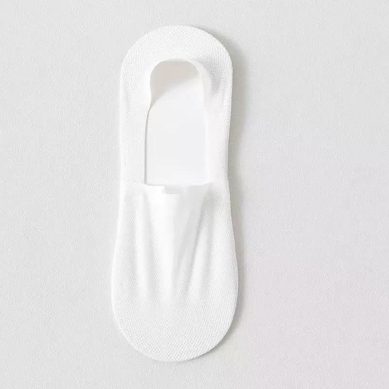 Enzo Cotton Mesh No-Show Socks