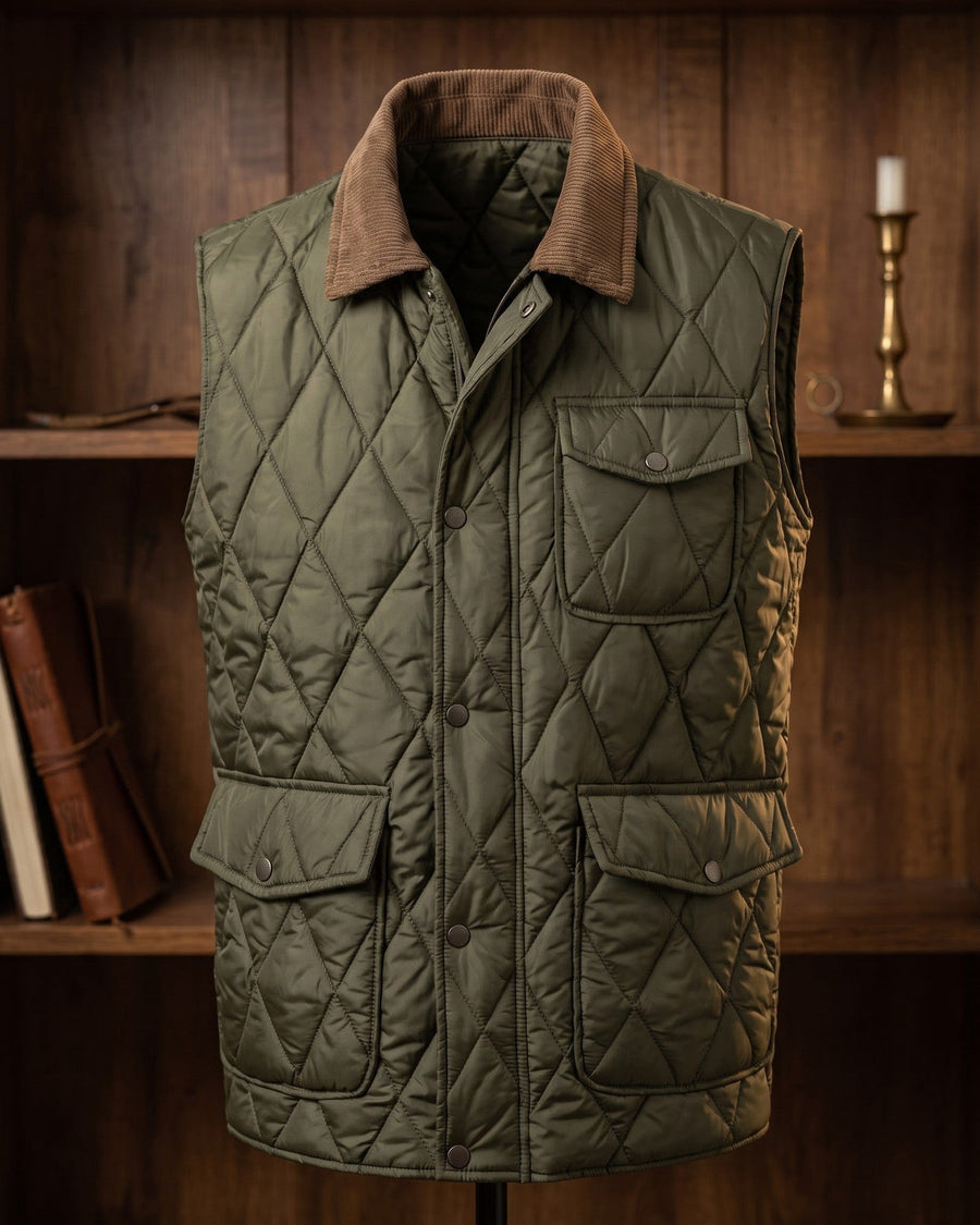 Giuliano Quilted Vest