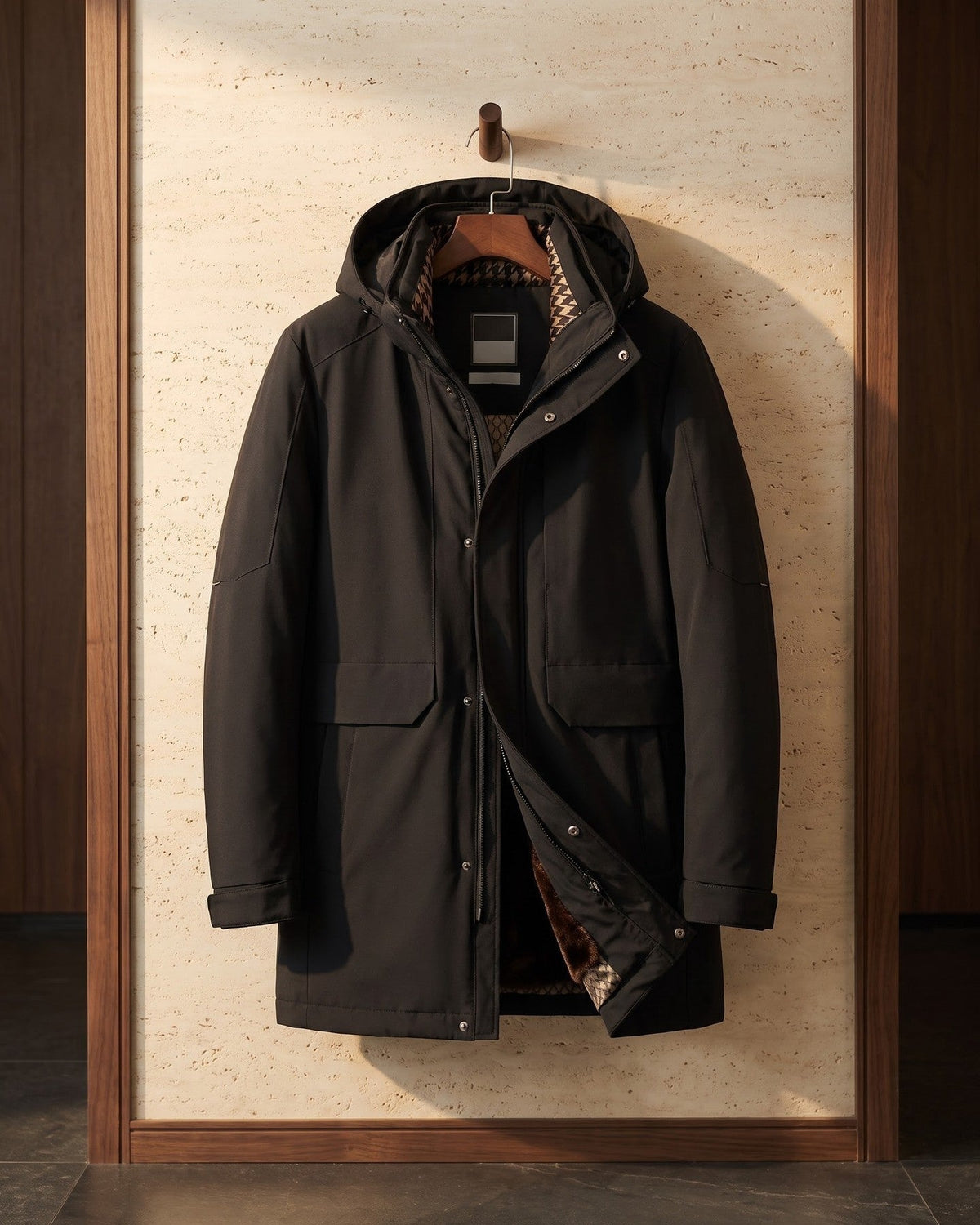Elio Faux Fur-Lined Winter Parka