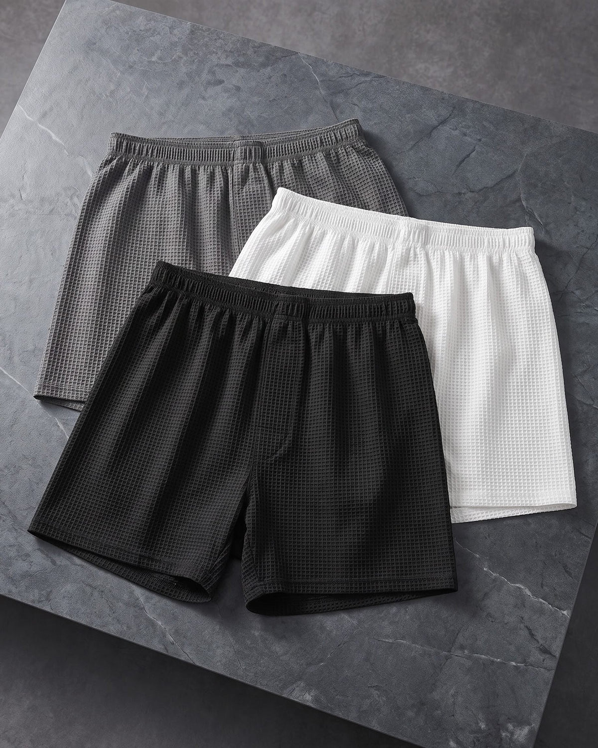 Elio Waffle Shorts