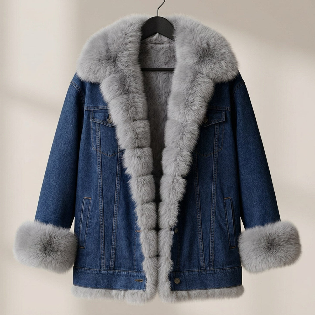 Giulia Lined Denim Jacket
